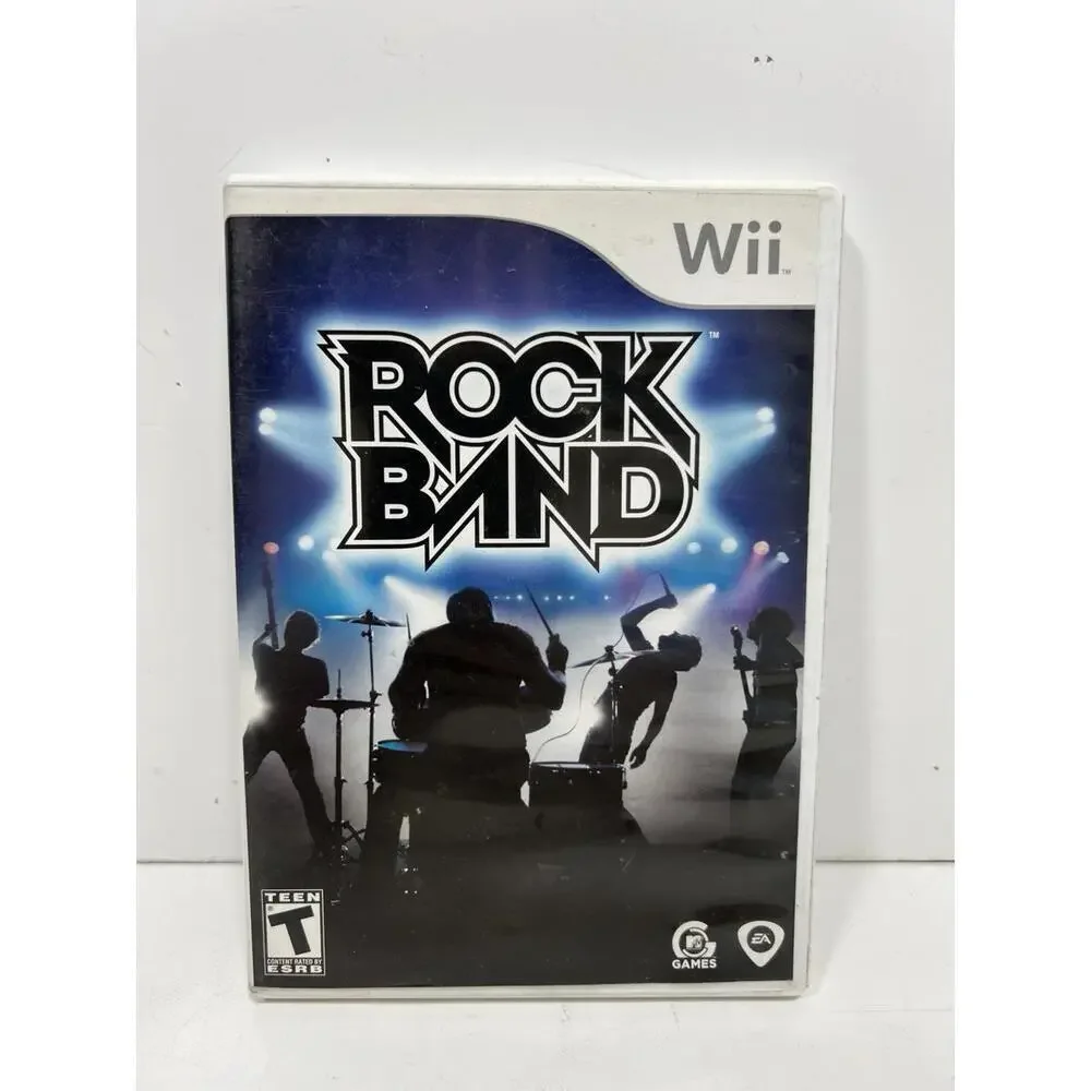 Rock Band - Original Nintendo Wii Video Game Complete CD